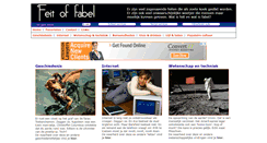 Desktop Screenshot of feit-of-fabel.nl